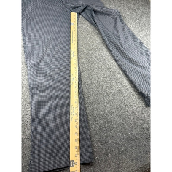 Nike Golf Dri-FIT Men's Golf Pants 34x32 Gray Gingham Check Athletic - Picture 7 of 7